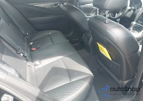 2018 Infiniti Q50 3.0T Red Sport 400 from USA, damaged, VIN JN1FV7AR2JM481061